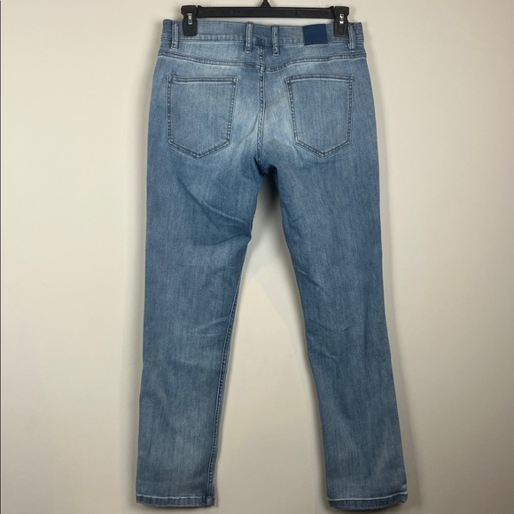 Mugsy Like-New  Rusties Jeans Men's 33x32 Blue Stretch Classic Straight Fit - Picture 7 of 9